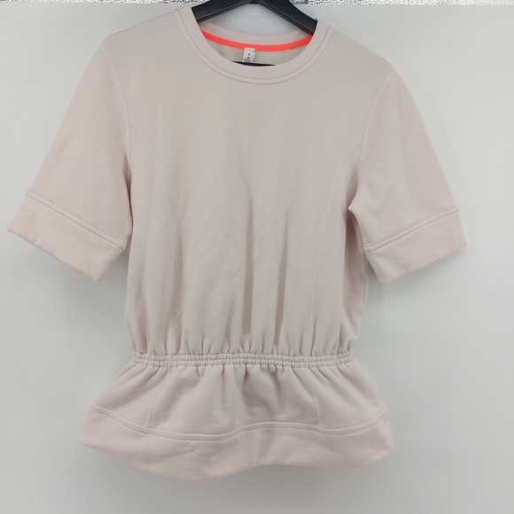 Lululemon Peplum PulloverNeutral Blush - Picture 4 of 7